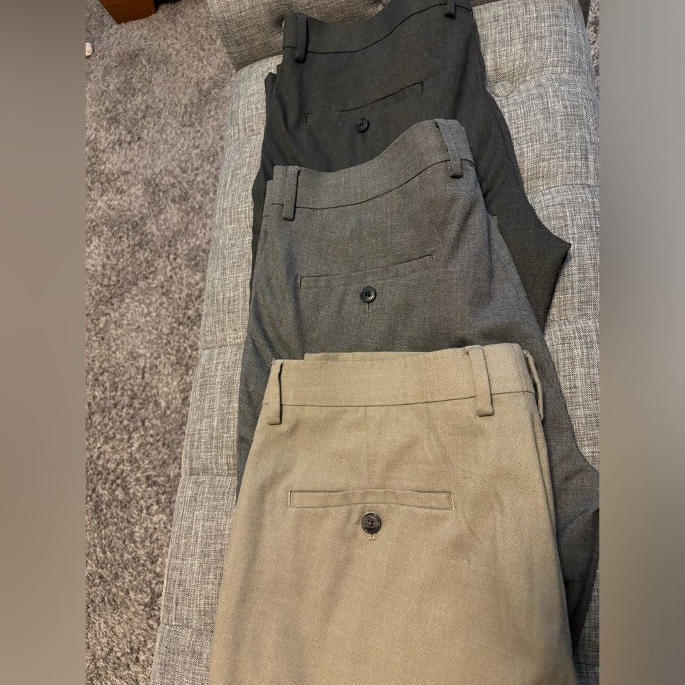 Reaction Kenneth Cole 34×30 men’s slacks (3prs)
